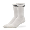 SILVER RETRO SOCKS | OFF WHITE