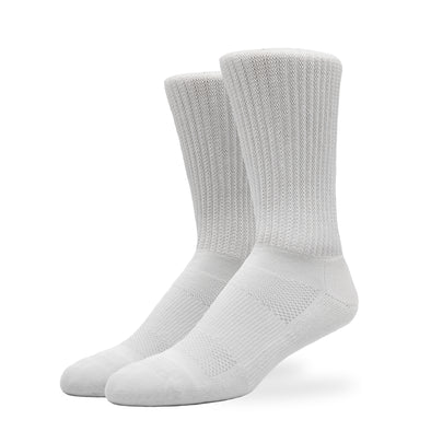 SILVER DIABETIC SOCKS | WHITE