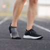 SILVER ANKLE SOCKS | BLACK