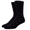 SILVER CREW SOCKS | NIGHT MAUVE