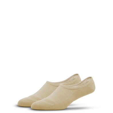 SILVER NO SHOW SOCKS | BEIGE