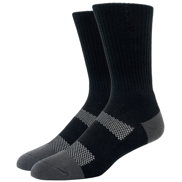 SILVER WORK SOCKS | BLACK