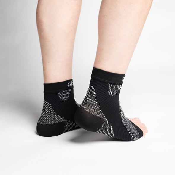 SILVER COMPRESSION PLANTAR FASCIITIS SLEEVE