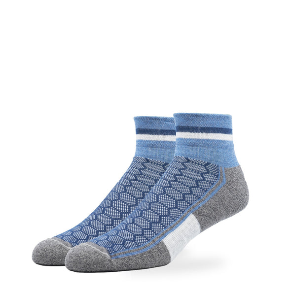 SILVER QUARTER SOCKS | DENIM